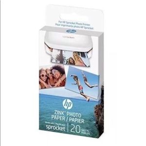 HP ZINK™ Sticky-backed Photo Paper-20 sht/2 x 3 in